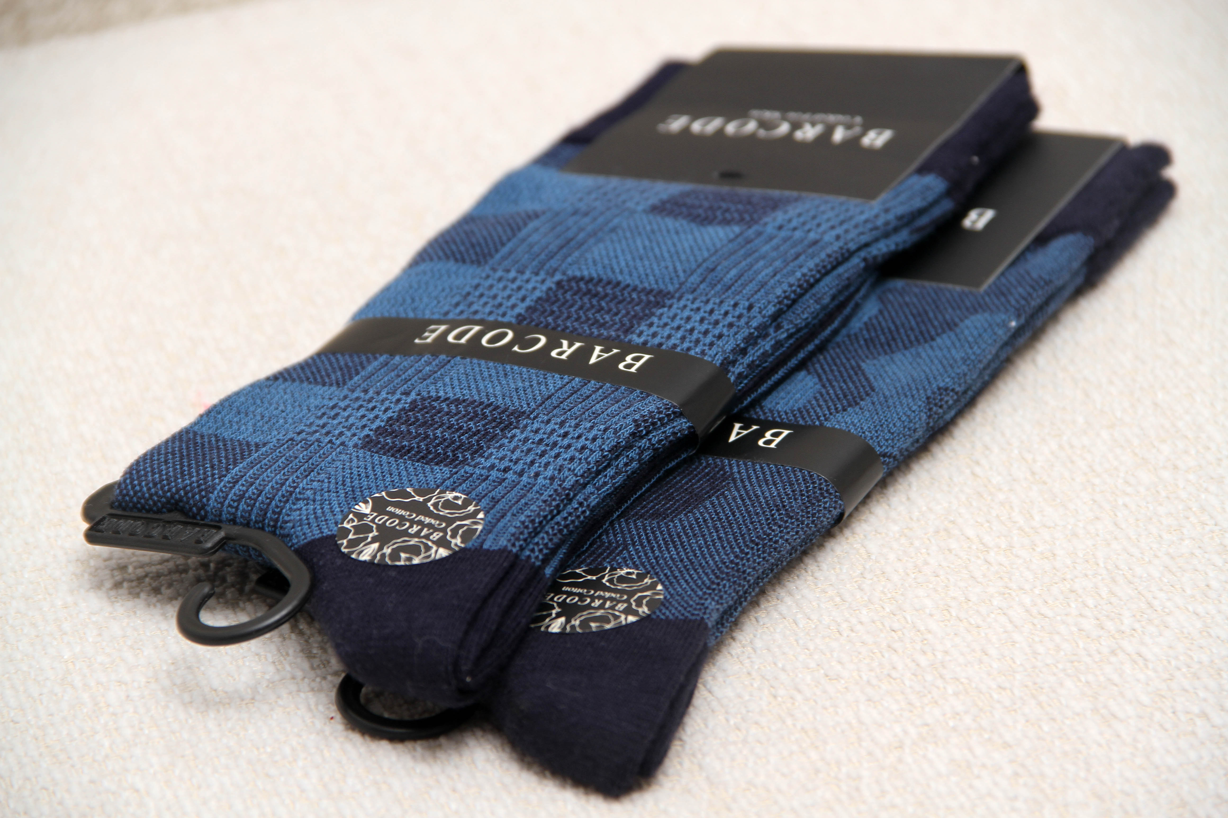 جوراب ساق دار نخی مردانه BARCODE