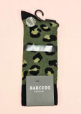 جوراب مردانه ساق دار پلنگی BARCODE