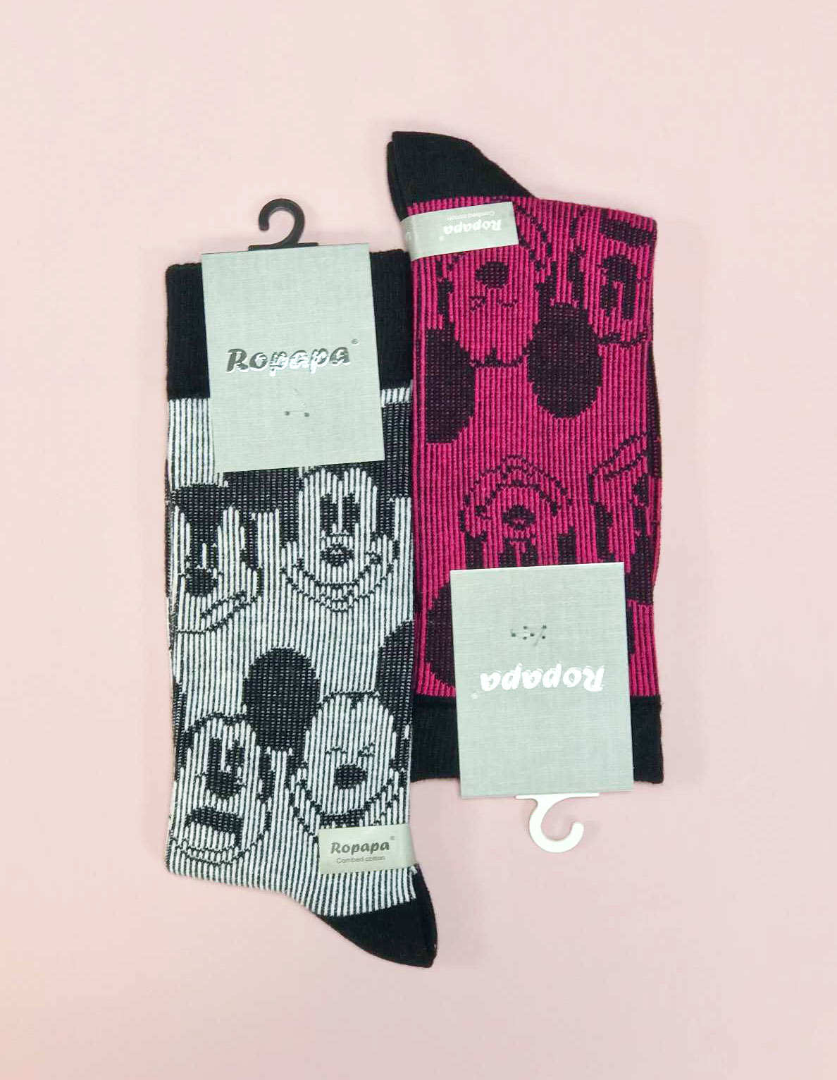 جوراب ساق‌دار میکی موس ROPAPA