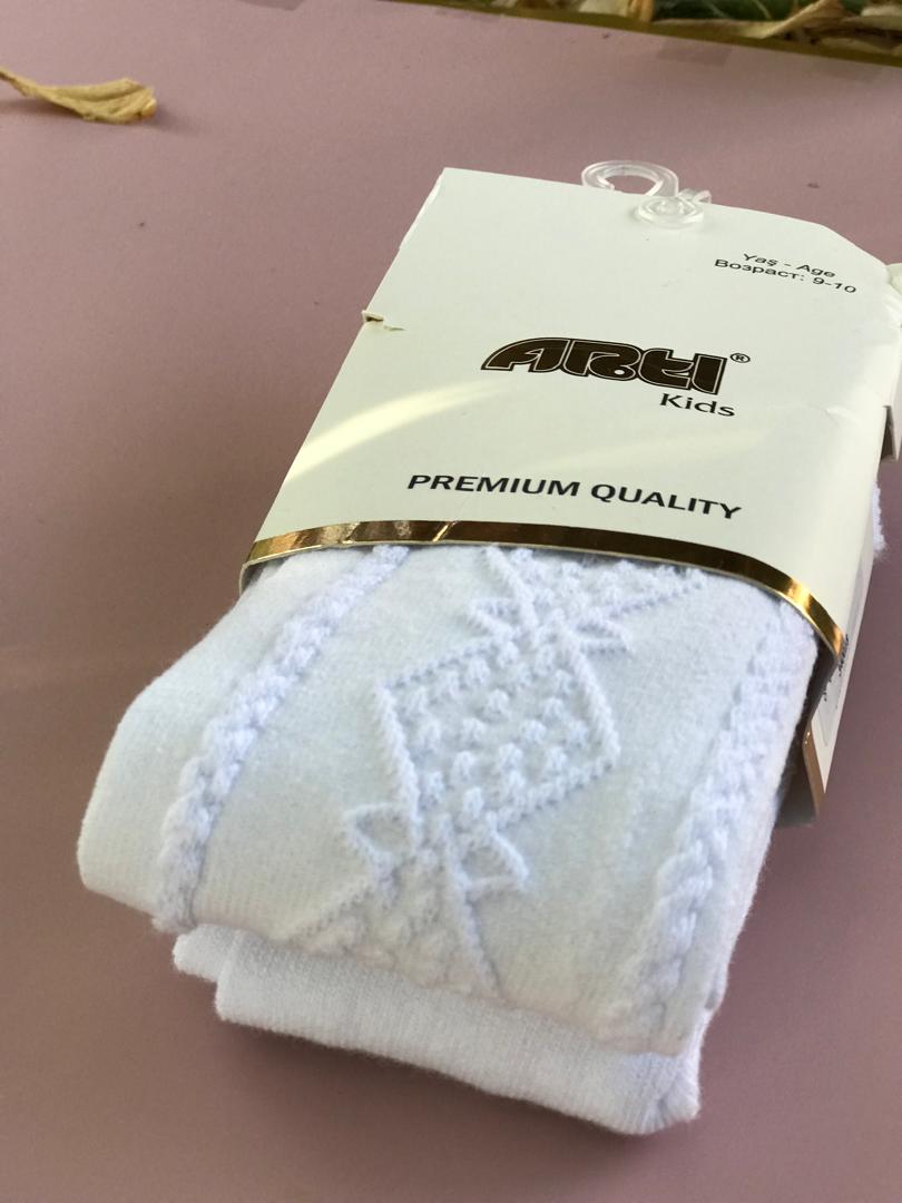 جوراب‌شلواری بچگانه سفید برند  Arti Kids ترکیه