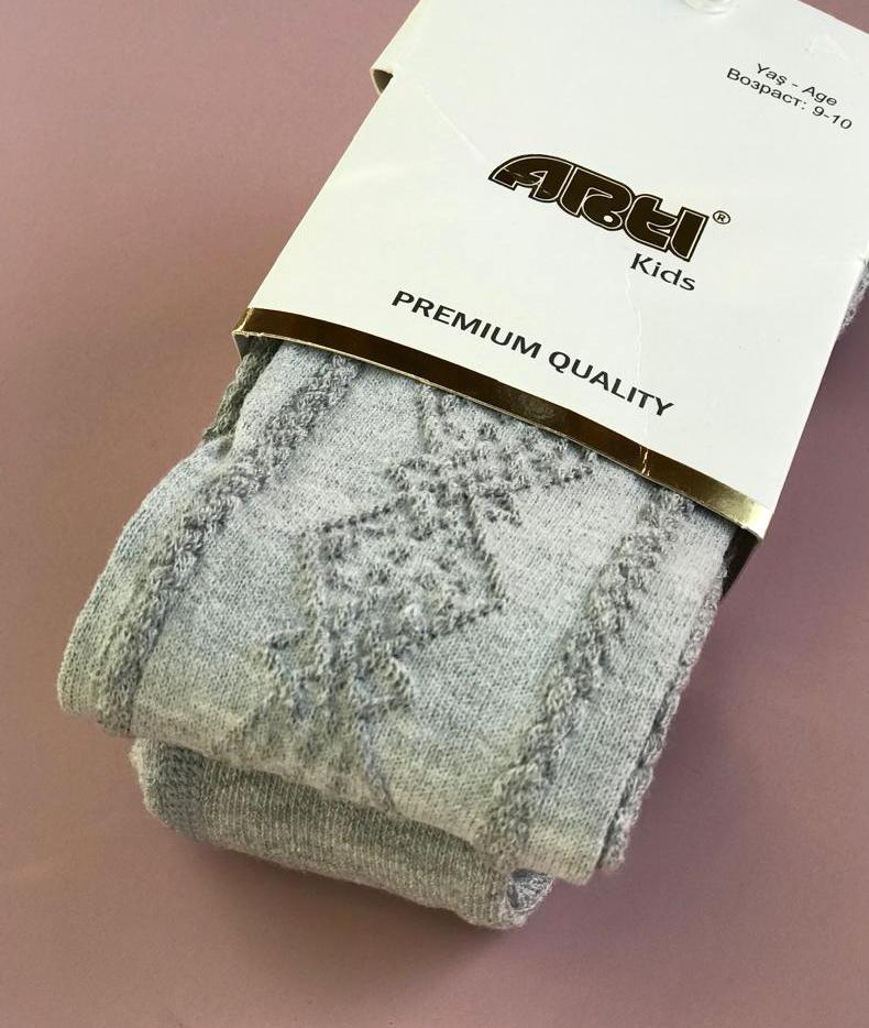 جوراب‌شلواری بچگانه طوسی برند Arti Kids ترکیه