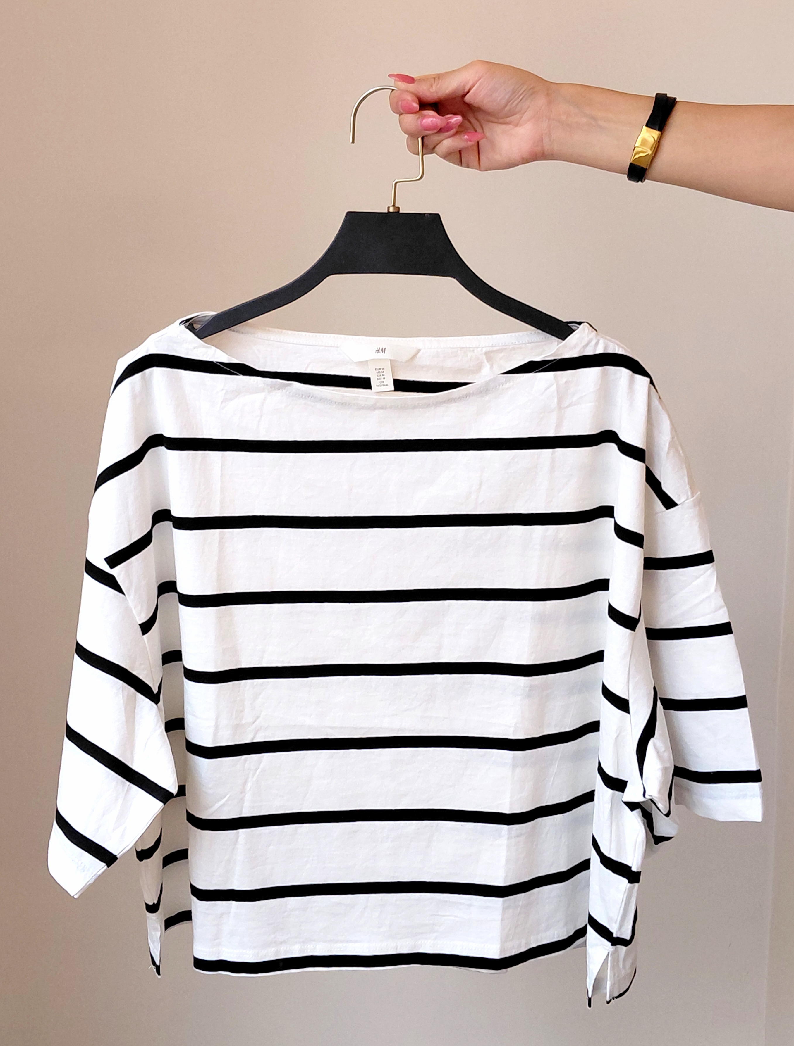 تیشرت زنانه راه راه H&M